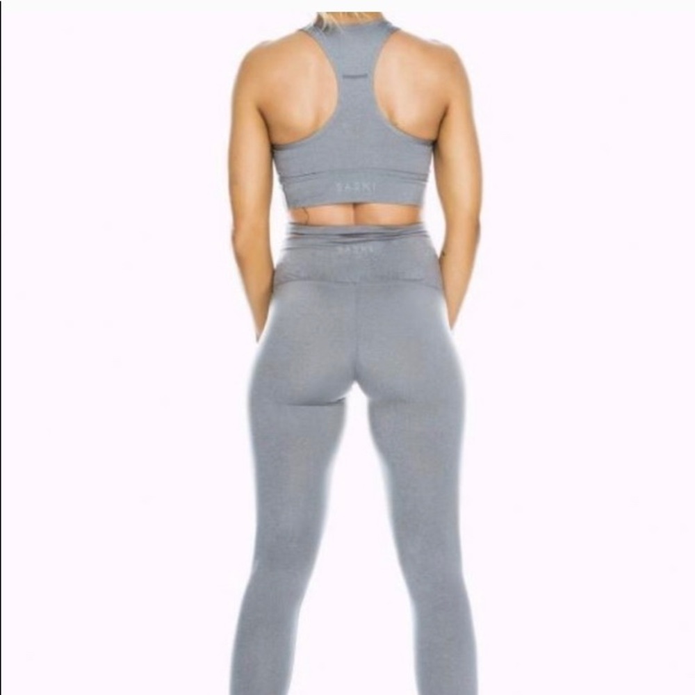 Saski High Waist Leggings Charcoal | Size: XS